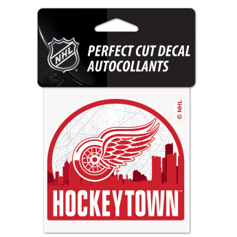 Detroit Red Wings стикер Perfect Cut Decal SLOGAN