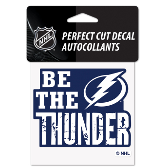 Tampa Bay Lightning стикер Perfect Cut Decal SLOGAN