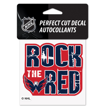 Washington Capitals стикер Perfect Cut Decal SLOGAN