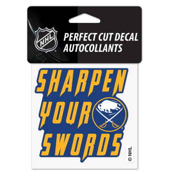 Buffalo Sabres стикер Perfect Cut Decal SLOGAN