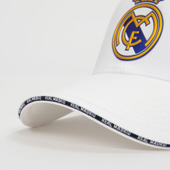 Real Madrid CF баскетболна шапка с козирка No44 Crest white