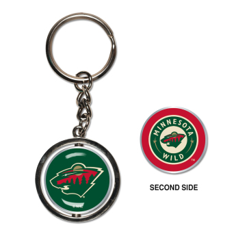 Minnesota Wild висулка за ключодържател Spinner Key Ring