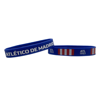 Atletico Madrid детска силиконова гривна 2pack