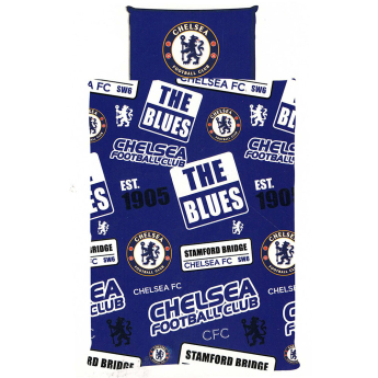 Chelsea FC спално бельо за единично легло patch