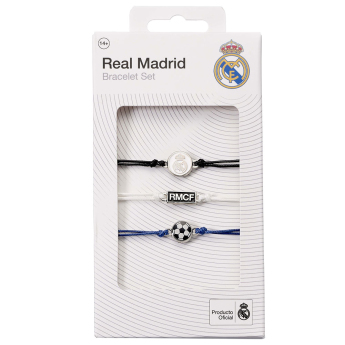 Real Madrid CF комплект от 3 гривни Friendship Bracelet