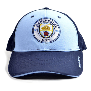 Manchester City баскетболна шапка с козирка Blue navy