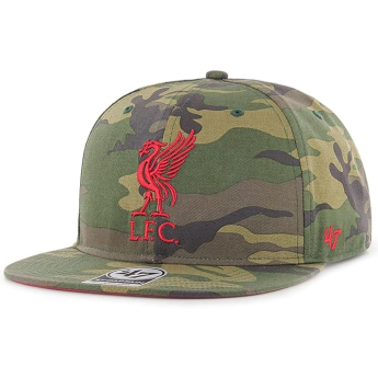 Liverpool FC шапка с козирка flat Snapback Camo
