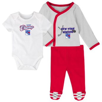 New York Rangers детско боди 3 Piece Set