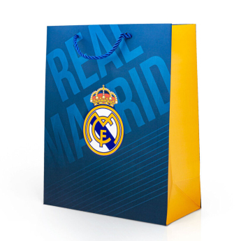 Real Madrid CF подаръчна торбичка Azul Medium