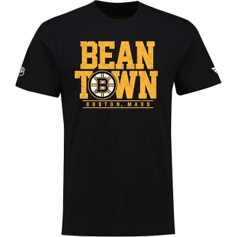 Boston Bruins мъжка тениска Hometown Hockey Bean Town black