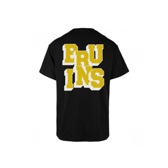 Boston Bruins мъжка тениска 47 Letter Jet Black