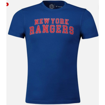 New York Rangers мъжка тениска Graphic Workmark blue