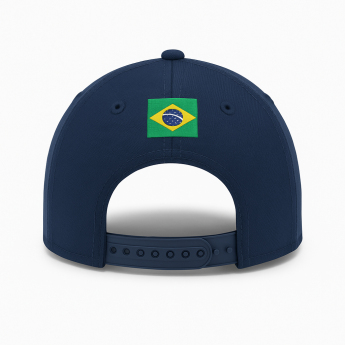 Red Bull Racing баскетболна шапка с козирка Max Verstappen Brazil GP blue F1 Team 2025