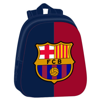 FC Barcelona детска раница Mini 3D half