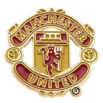 Manchester United значка с безопасна игла badge