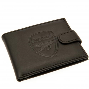 Arsenal FC кожено портмоне Rfid black
