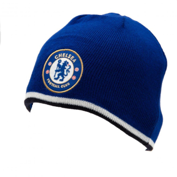 Chelsea FC зимна шапка double sided blue