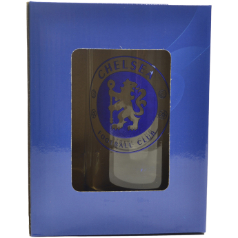 Chelsea FC стъклена чаша Stein Glass Tankard CC100