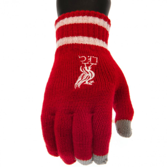 Liverpool FC детски ръкавици Knitted red