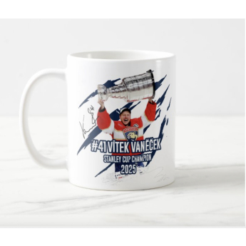 Florida Panthers халба Vítek Vaněček #92 Stanley Cup Champion 2025