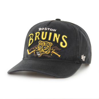 Boston Bruins баскетболна шапка с козирка Charlton ’47 HITCH RF black