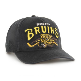 Boston Bruins баскетболна шапка с козирка Charlton ’47 HITCH RF black