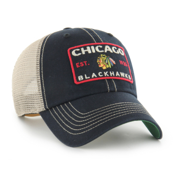 Chicago Blackhawks баскетболна шапка с козирка Wabash 47 CLEAN UP