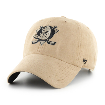 Anaheim Ducks баскетболна шапка с козирка Ballpark Suede 47 CLEAN UP