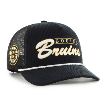 Boston Bruins баскетболна шапка с козирка Double Header Mesh 47 HITCH RF black