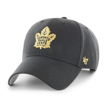 Toronto Maple Leafs баскетболна шапка с козирка Metallic Snap 47 MVP black