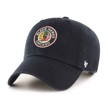 Chicago Blackhawks баскетболна шапка с козирка 47 CLEAN UP Adjustable black