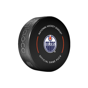 Edmonton Oilers шайба Official Game Puck 2024-2025