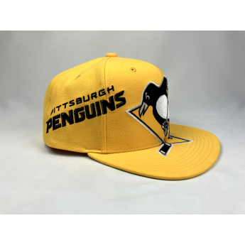 Pittsburgh Penguins шапка с козирка flat Big Time yellow