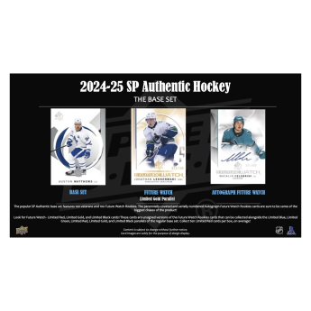 NHL кутии хокей карти NHL 2024-25 Upper Deck SP Authentic Hobby Box
