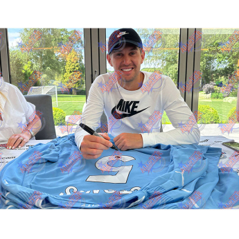 Легенди фланелка с рамка 2022-2023 Stone Signed Shirt (Framed)