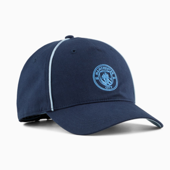 Manchester City баскетболна шапка с козирка King navy