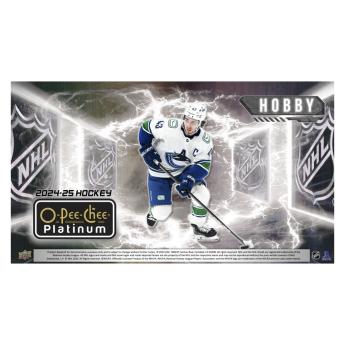 NHL кутии хокей карти NHL 2024-25 Upper Deck O-Pee-Chee Platinum Hobby Box