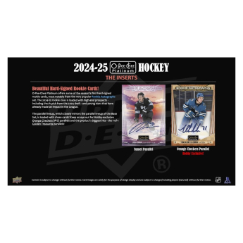 NHL кутии хокей карти NHL 2024-25 Upper Deck O-Pee-Chee Platinum Hobby Box