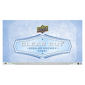 NHL кутии хокей карти NHL 2024-25 Upper Deck Clear Cut Hobby Box