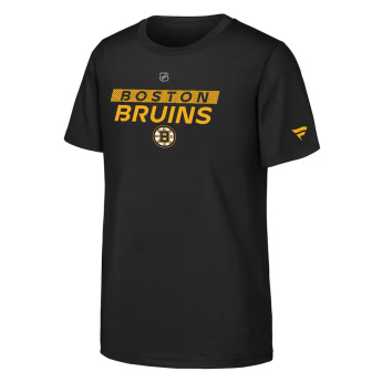 Boston Bruins детска тениска Pro Wordmark black