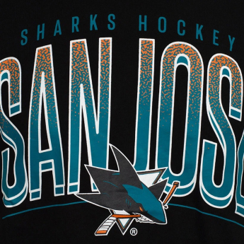 San Jose Sharks мъжка тениска Arch Graphic black