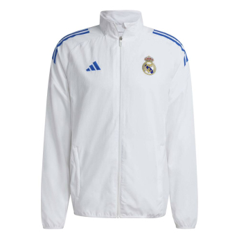 Real Madrid CF мъжко яке EU Presentation white