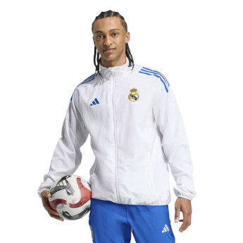 Real Madrid CF мъжко яке EU Presentation white