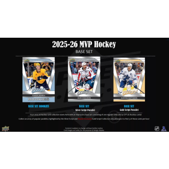 NHL кутии хокей карти NHL 2025-26 Upper Deck MVP Hockey Retail Box