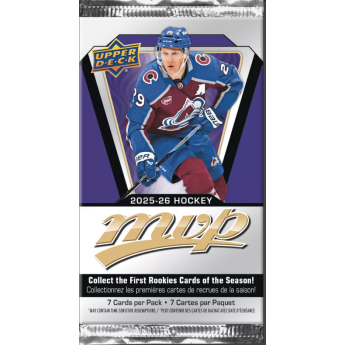 NHL кутии хокей карти NHL 2025-26 Upper Deck MVP Hockey Gravity Retail Box