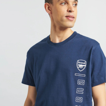 Arsenal FC мъжка тениска Text navy