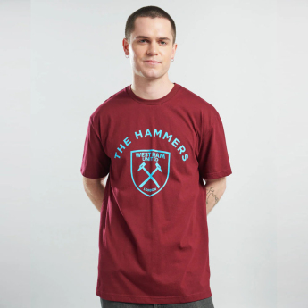 West Ham United мъжка тениска Graphic claret