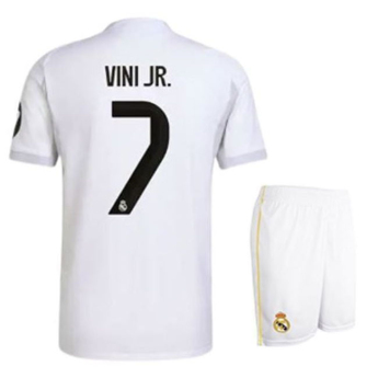 Real Madrid CF детски комплект replica 25/26 Home Vini Jr.