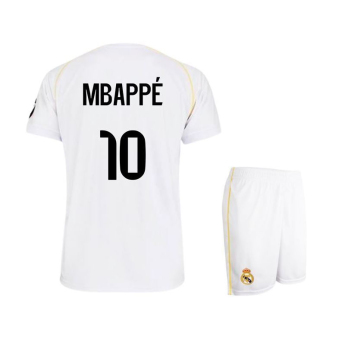 Real Madrid CF детски комплект replica 25/26 Home Mbappe