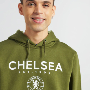 Chelsea FC мъжки суитшърт с качулка Logo cypress